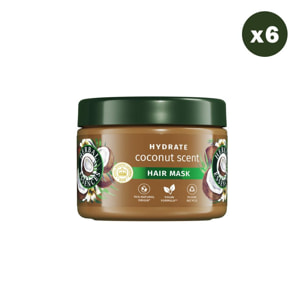 6 Masques Cheveux Hydratation 500ml - Herbal Essences