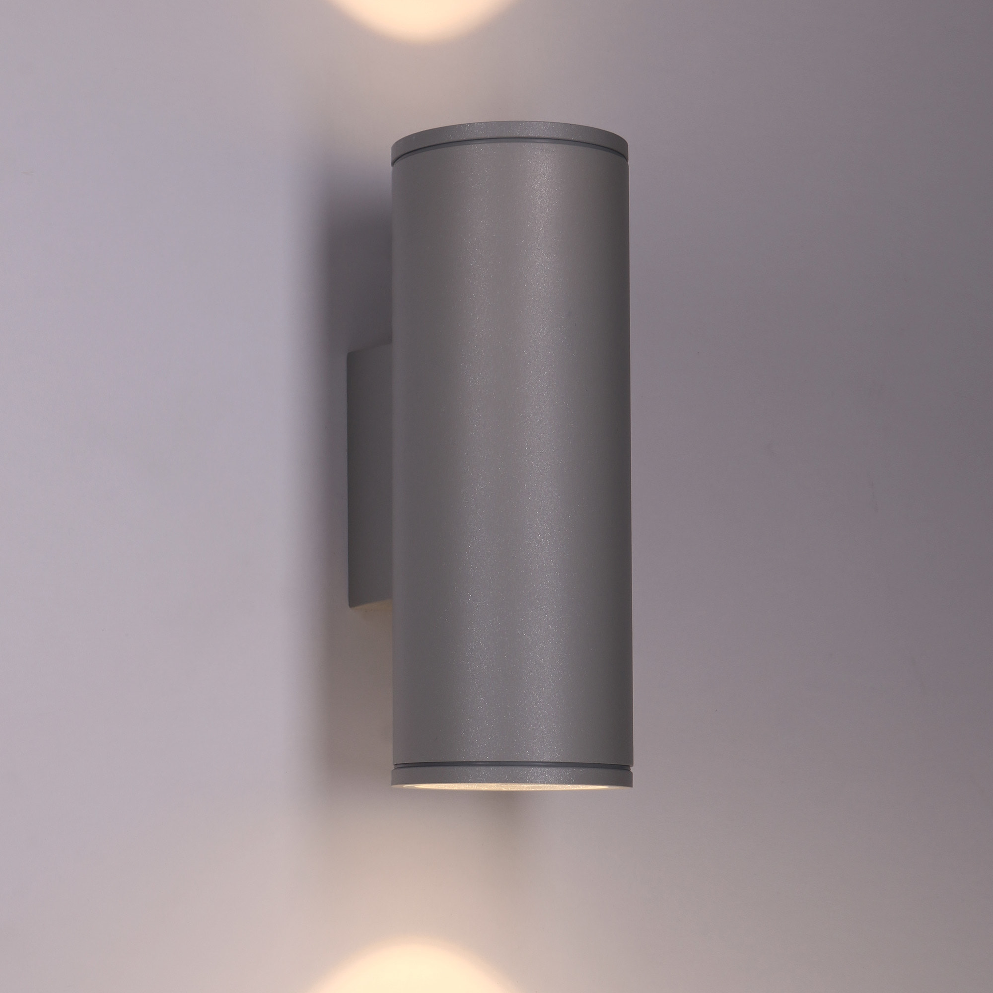 Forlight Aplique Ip54 Orion Double Emission Led 11,3W 3000K Gris 1135Lm