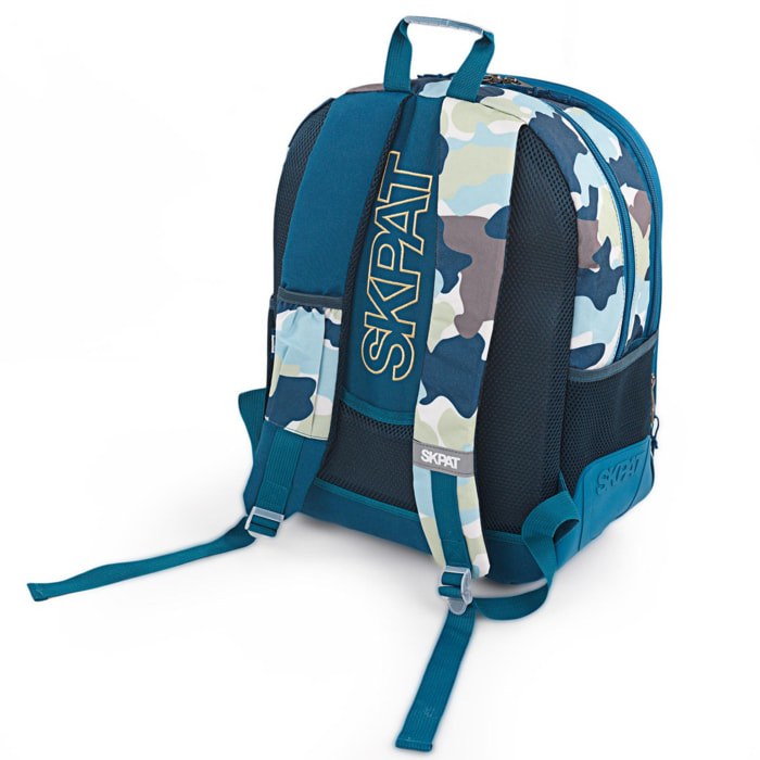 Mochila Skpat Camo Azul