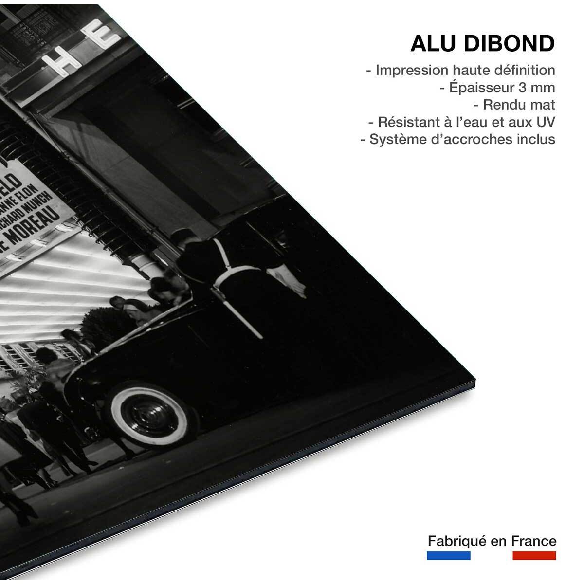 Ancienne affiche de cinéma Le train UGC Tableau alu Dibond