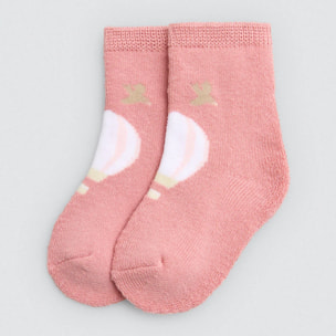 Confezione da 4 calzini termici per neonato con stampe a palloncino