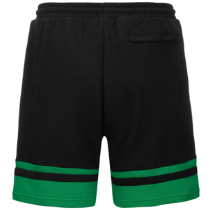 Kappa - Pantaloncini Uomo Nero - AUTHENTIC HERITAGE LAUSHON