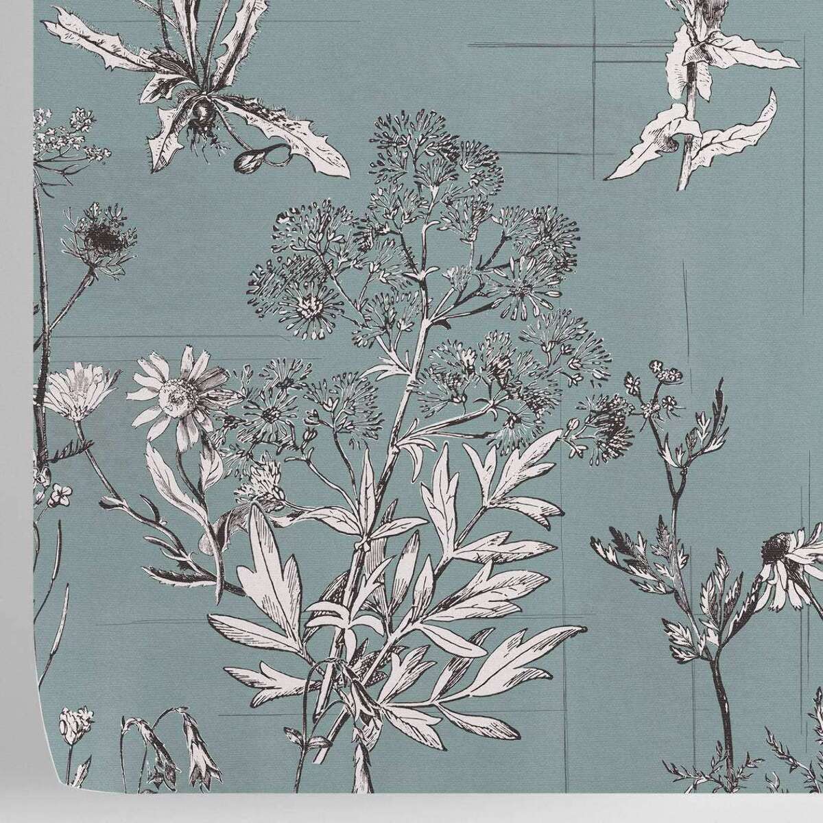 Carta da Parati Illustrazioni Floreali