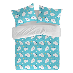 Funda nórdica Mr. Wonderful Nubes - 100% algodón -