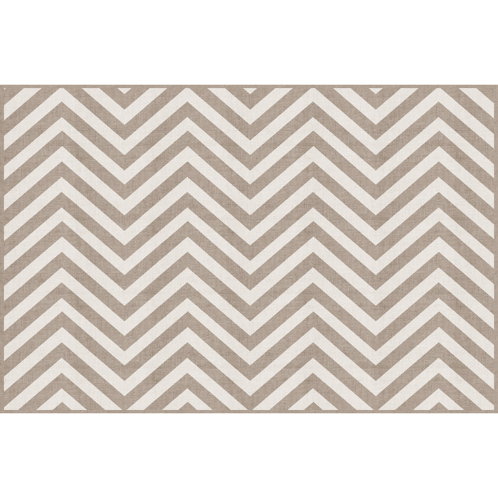 Alfombras vinílicas de Ceramiko - Natural chevron horizontal