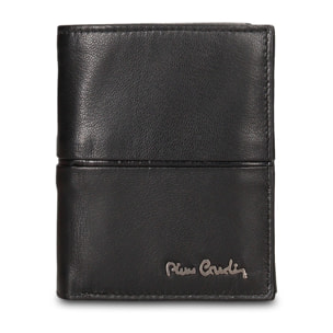 Portafoglio uomo in vera pelle - Modello Erevan Pro - Casual - 9.5 x 12.0 x 2.5 cm