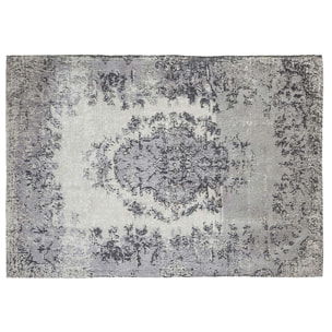 Tapis Kelim Pop gris Kare Design