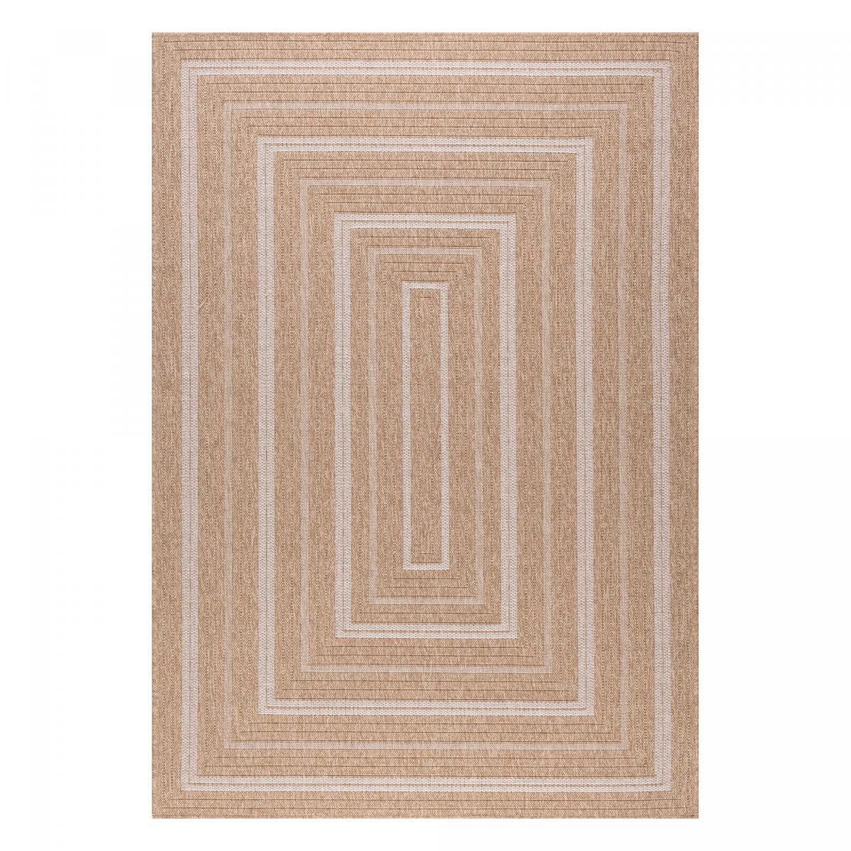 Tapis extérieur tissé kilim rectangle GEBI
