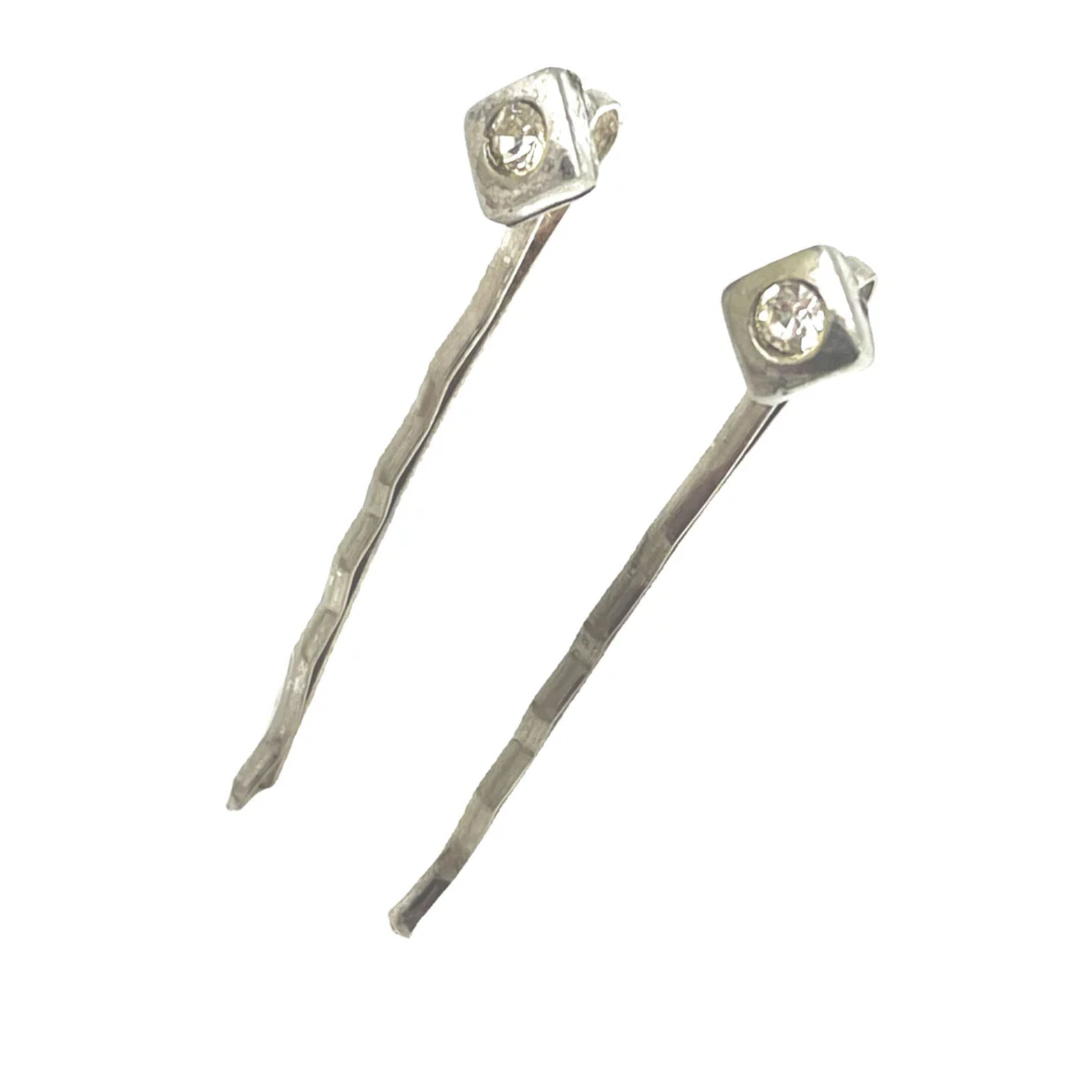 Pack 12 Horquilla surtido figuras en plata 10µ con cristales de SW cristal