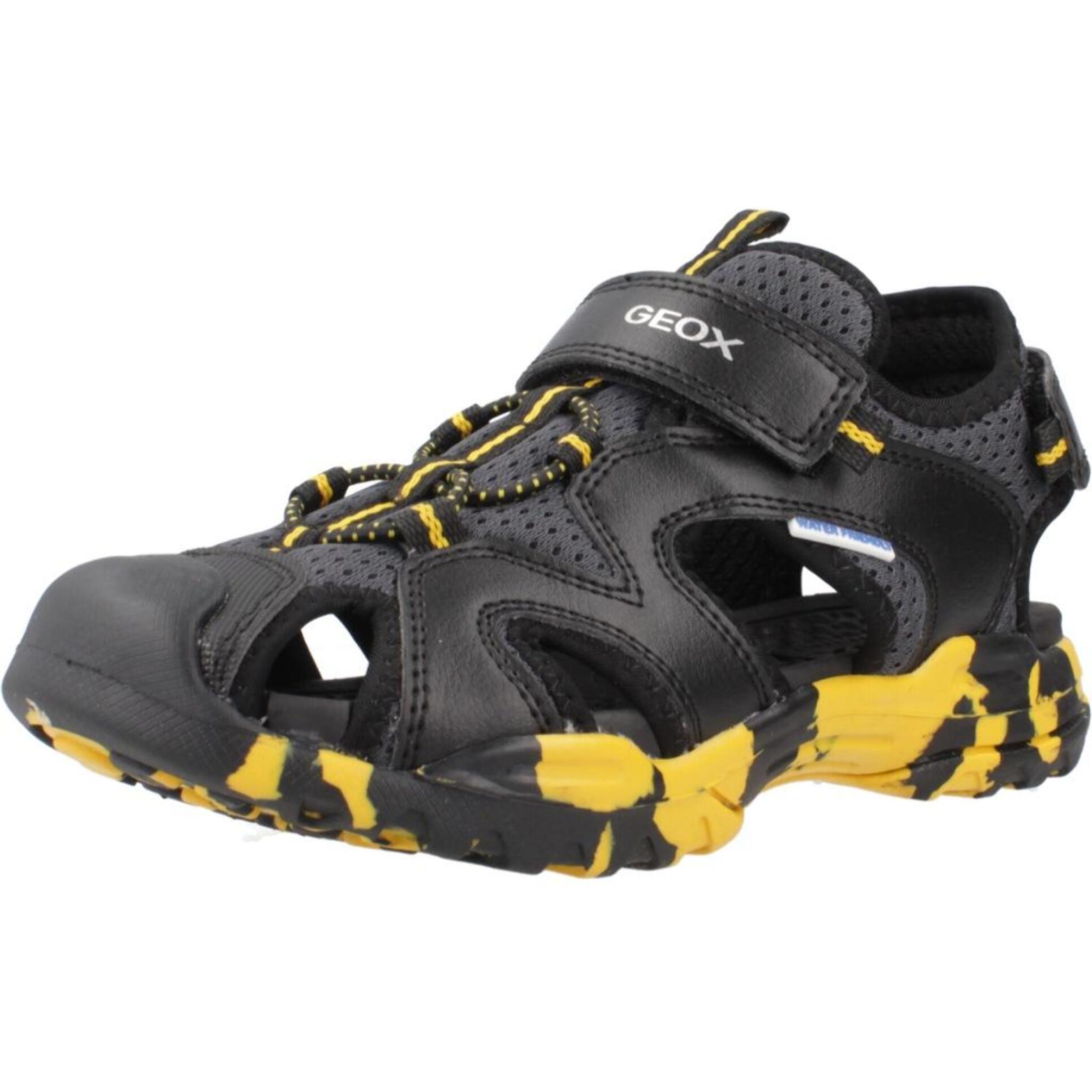 Sandalias Niño de la marca GEOX  modelo J BOREALIS B NEGRO