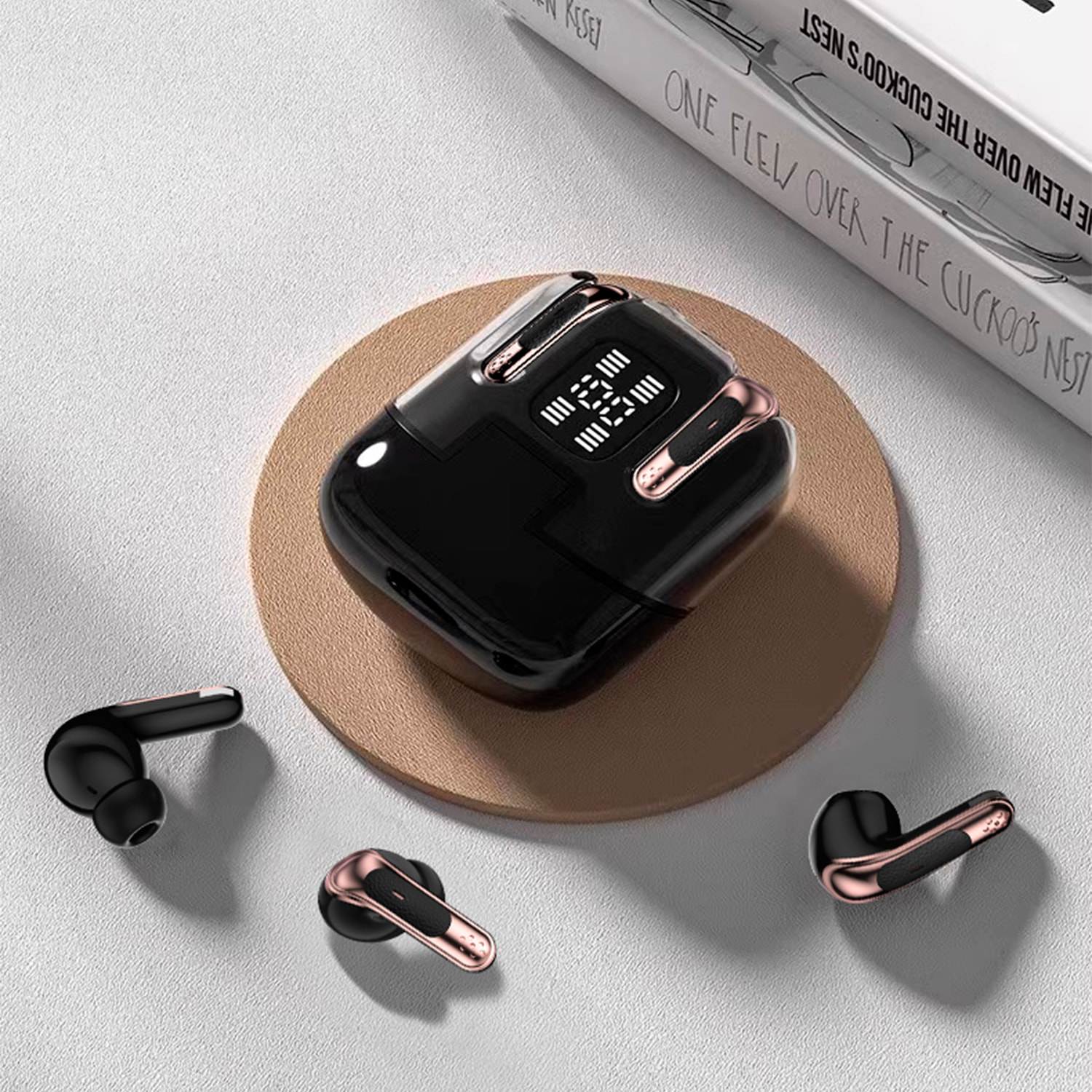 J17 Doble pareja de auriculares con bluetooth 5.4.