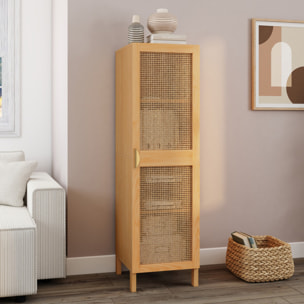 Armoire Eve 1 porte cannage H120cm