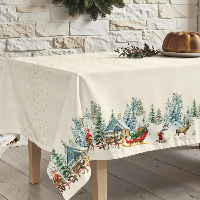 Nappe anti-taches Christmas landscape 101