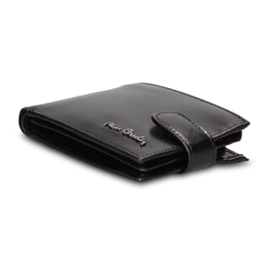 Portafoglio uomo in vera pelle - Modello Corvus Nova - Casual - 11.0 x 9.5 x 2.0 cm