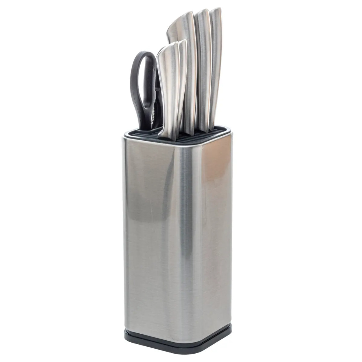 Bloc 5 couteaux "Silver Précision" manche acier