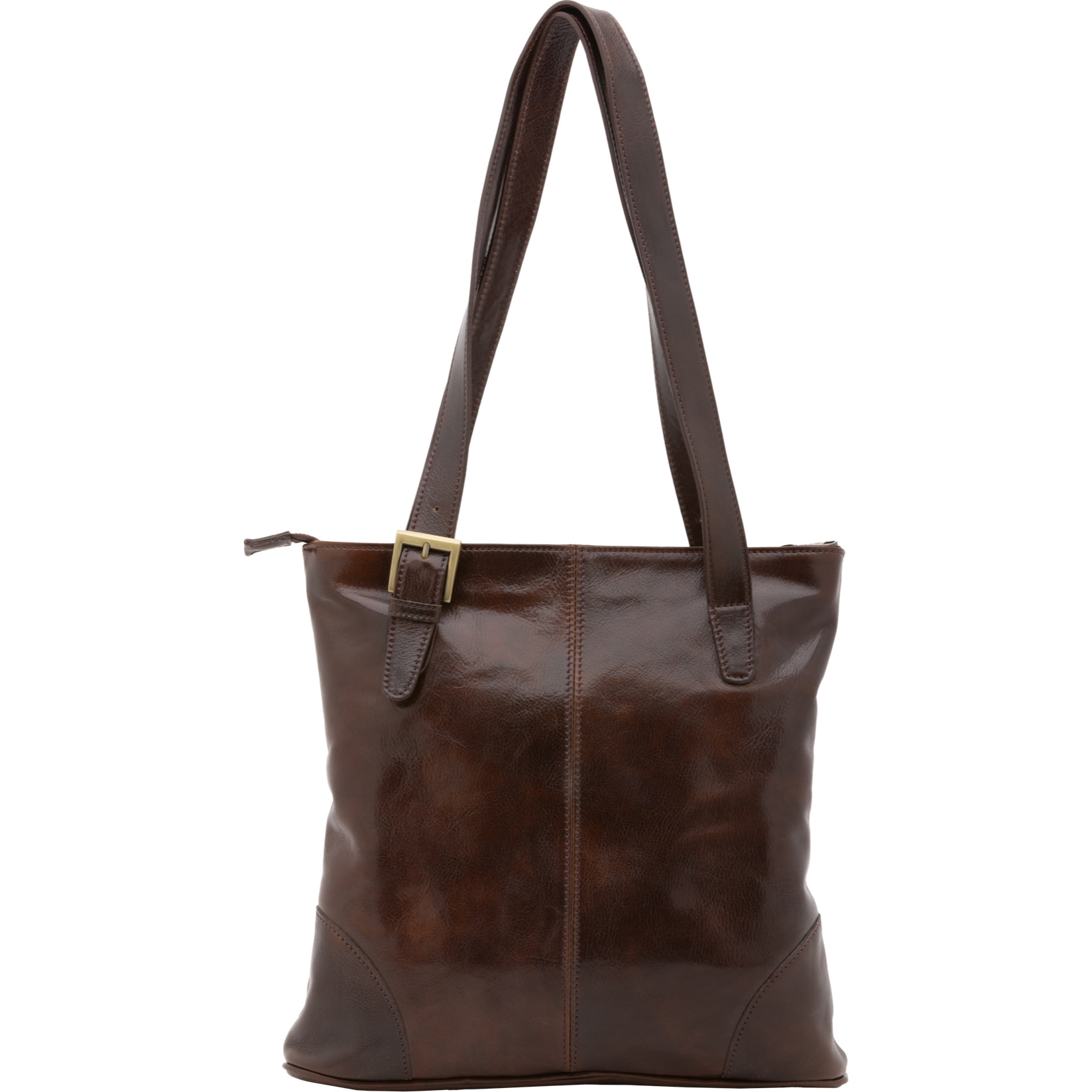 Borsa a spalla  da donna In Vera pelle Made in Italy 33x35x8 cm