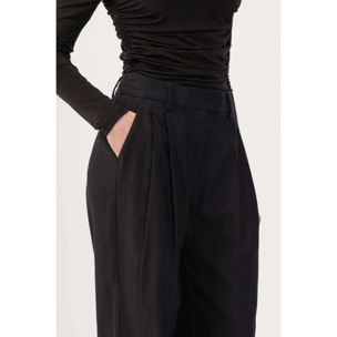 Kocca - Pantaloni ampi sartoriali con pinces Donna