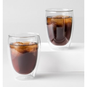 PAVINA: Set 6 verres, double paroi, 0.35 l 0.35 L