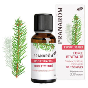 Pranarom - Force et vitalité - Bio - 30 ml