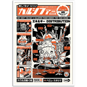 Affiche - Calcifer - Paiheme Studio