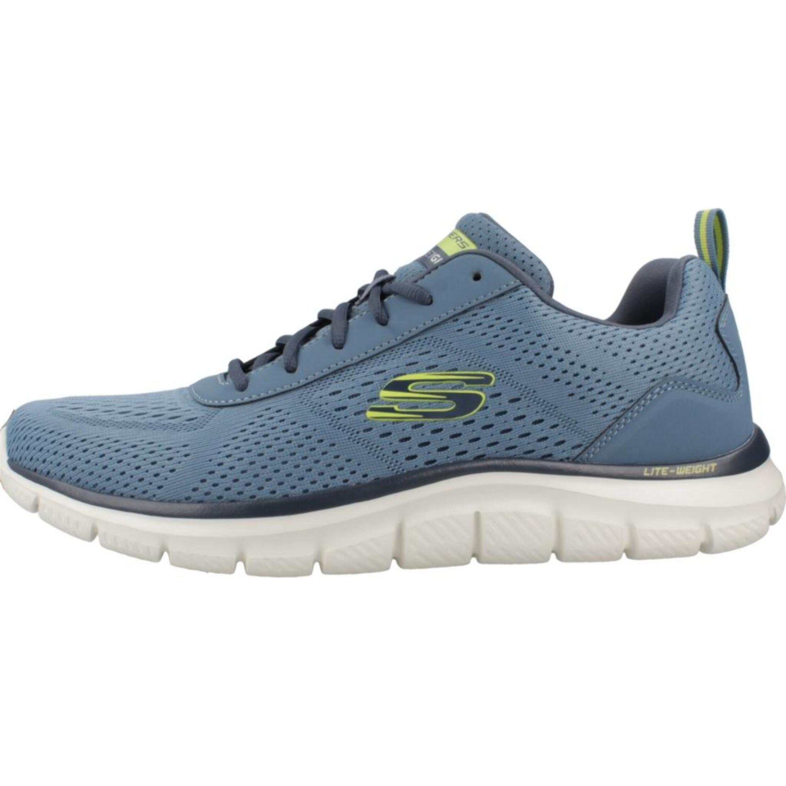 Sneakers De  Hombre 232758s Track Azul