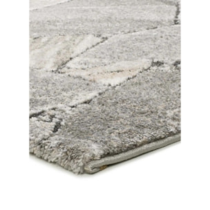 KIVET Alfombra shaggy moderna en gris, varias medidas disponibles