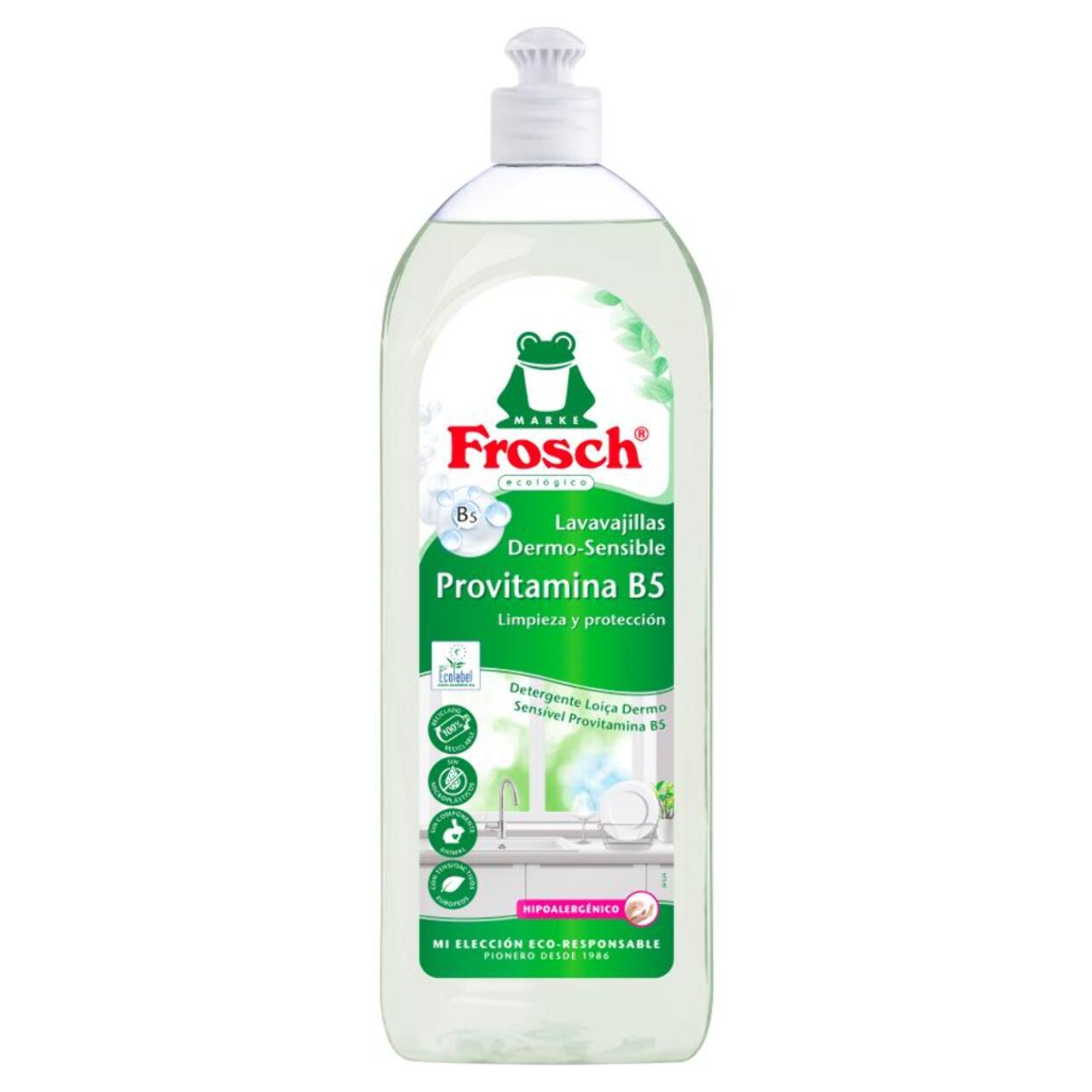 Lavavajillas hipoalergénico Frosch 750 ml