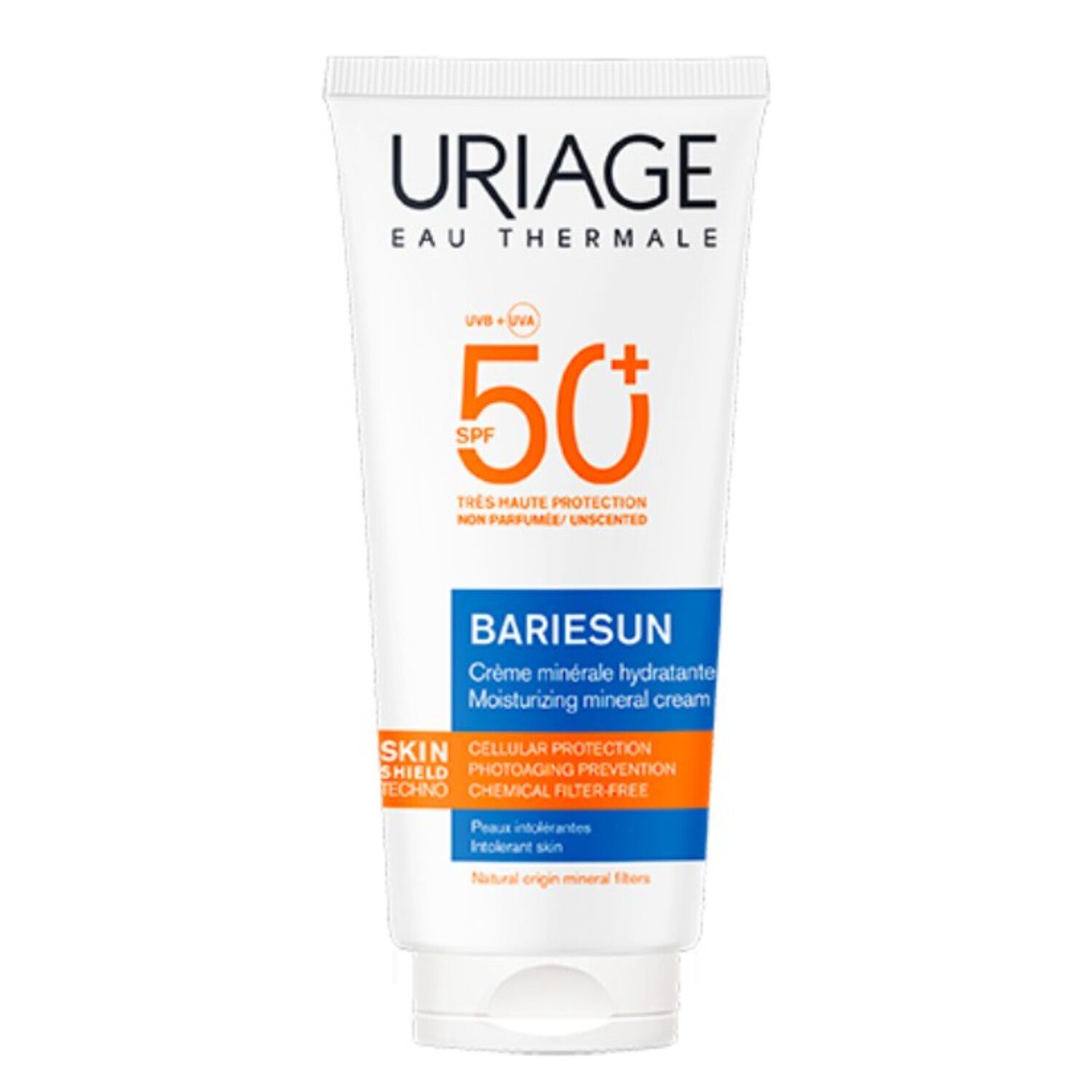 Bariesun SPF 50+ - Crème Minérale Hydratante 100 ml
