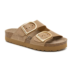 SANDALIA PLATAFORMA BILLOWY MARRON