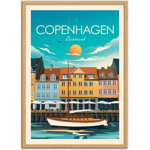 Affiche - Copenhagen Denmark - Studio Inception