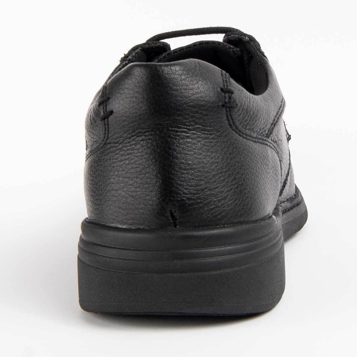 Zapato Oxford De Piel - Negro