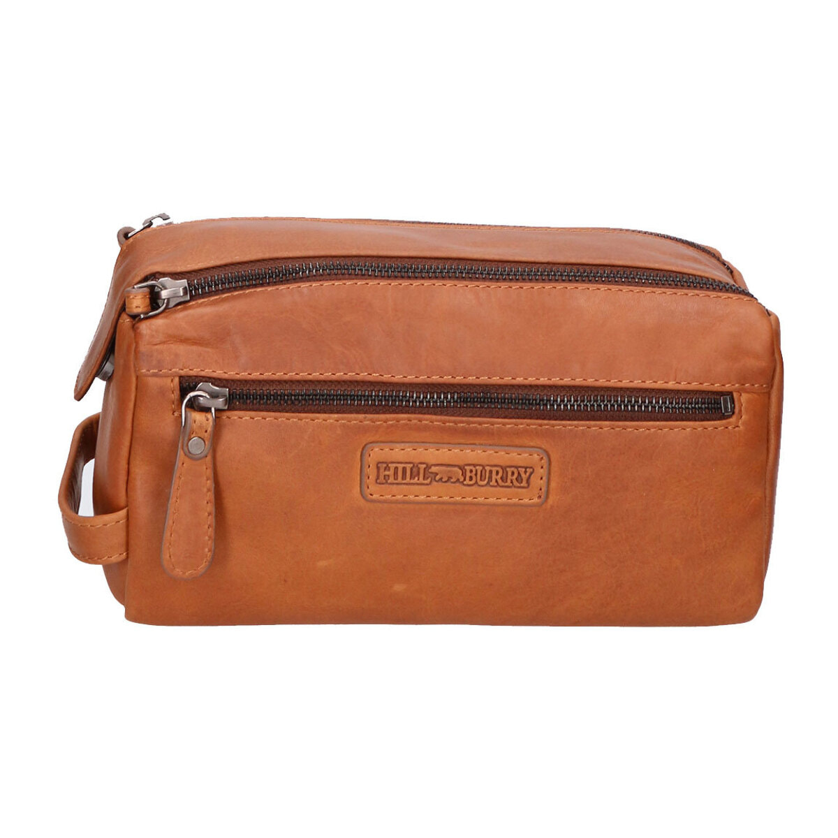 Beauty case  da uomo In Vera pelle Made in Italy 24x15x11 cm