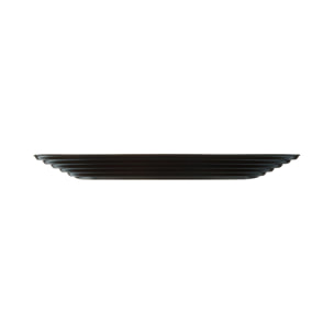6 platos llanos negros 25 cm Harena - Luminarc