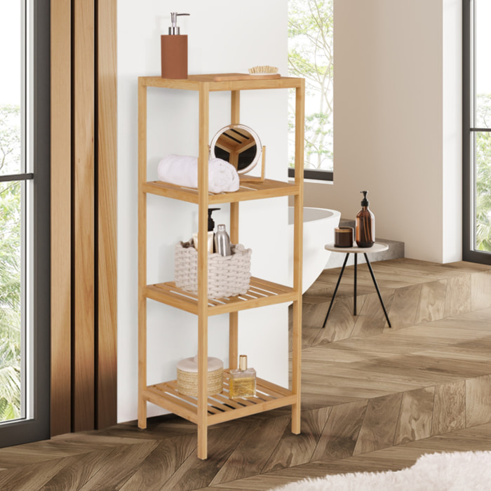 Etagère pour salle de bain Maya 4 niveaux