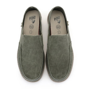 Slip On Wp150 Washed Kaki