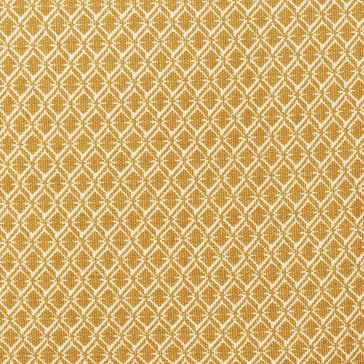 Coussin - motifs otto - coton - jaune ocre - 30X50 cm