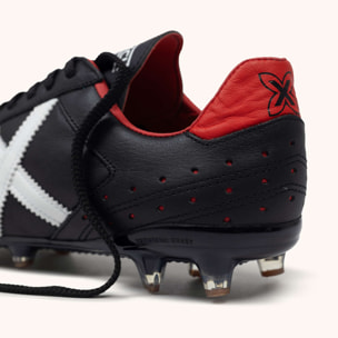 MUNICH ESTADIO FG-13 01 Zapatillas fútbol sala negras y rojas