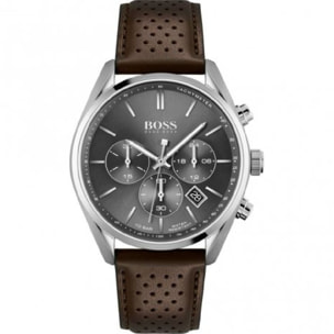 Reloj Hugo Boss 1513815 Hombre Analogico Cuarzo con Correa de Cuero