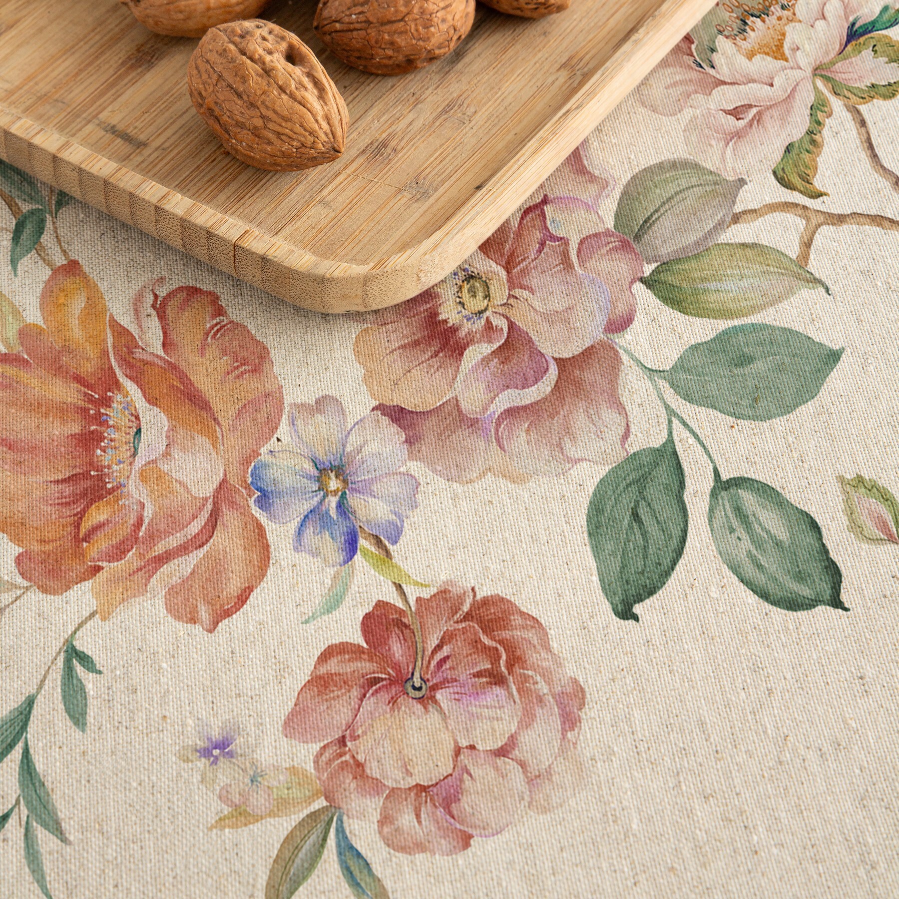 Nappe imprimée anti-tâches ANKARA MULTICOLORE