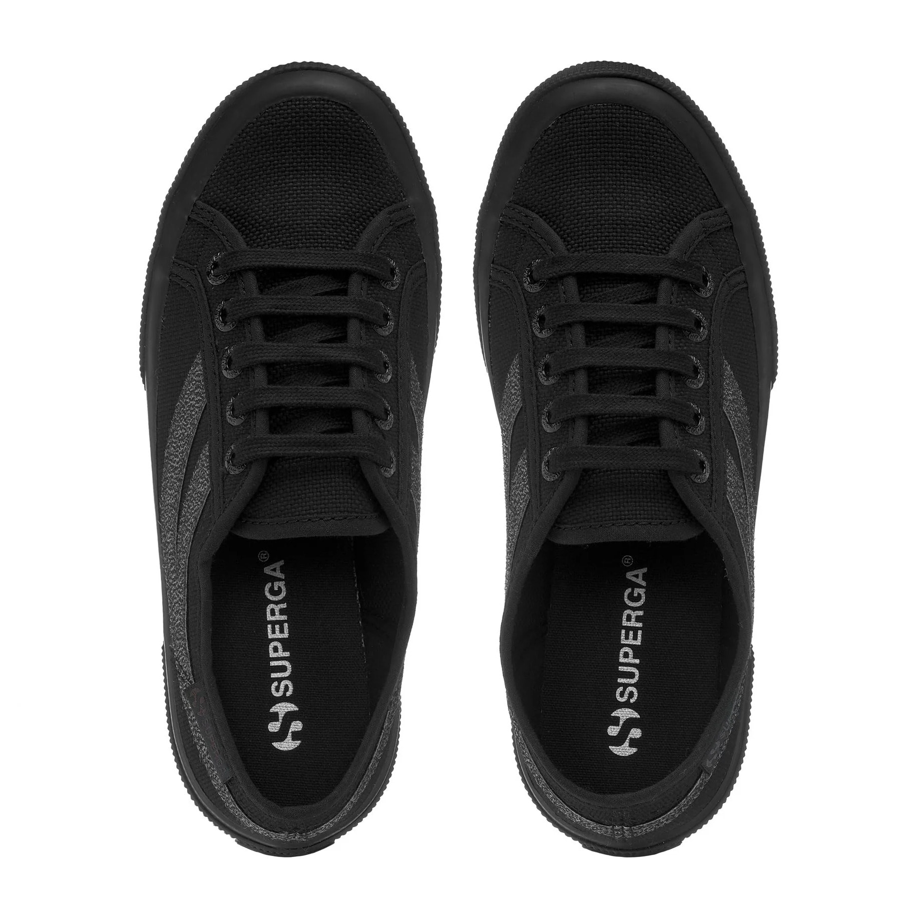 Sneakers Superga Donna Nero 2953 SWALLOW TAIL LAME