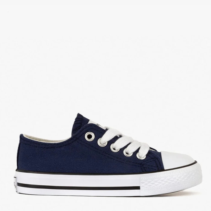 ZAPATILLAS BASIC LONA MARINO