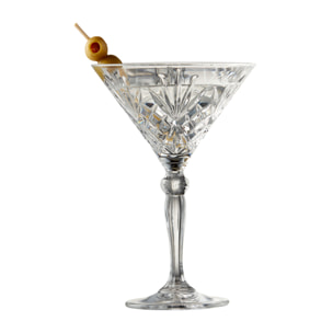 Set de 4 verres à cocktail Melodia 21 cl