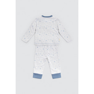 Set maglietta e pantaloni blu Cosmos per bambini