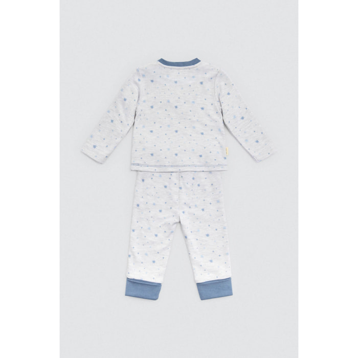 Set maglietta e pantaloni blu Cosmos per bambini