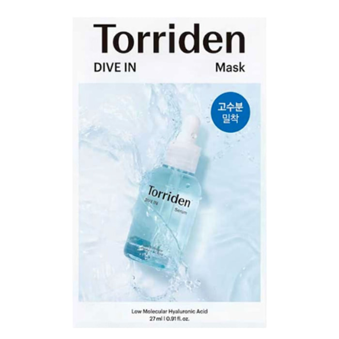 Dive-In - Masque en Tissu à l'Acide Hyaluronique x1