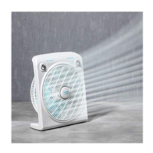 Ventilador de Suelo con Temporizador EnergySilence 6000 PowerBox. 50 W, 5 Aspas