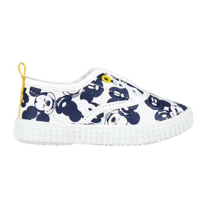 Scarpa in tela Slip-On Mickey Mouse Icon Lui Disney