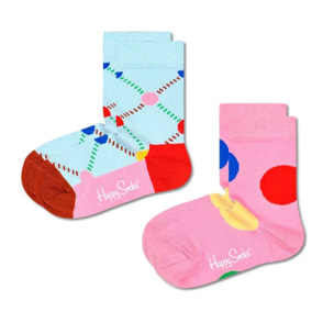 Calcetines 2-pack kids dots