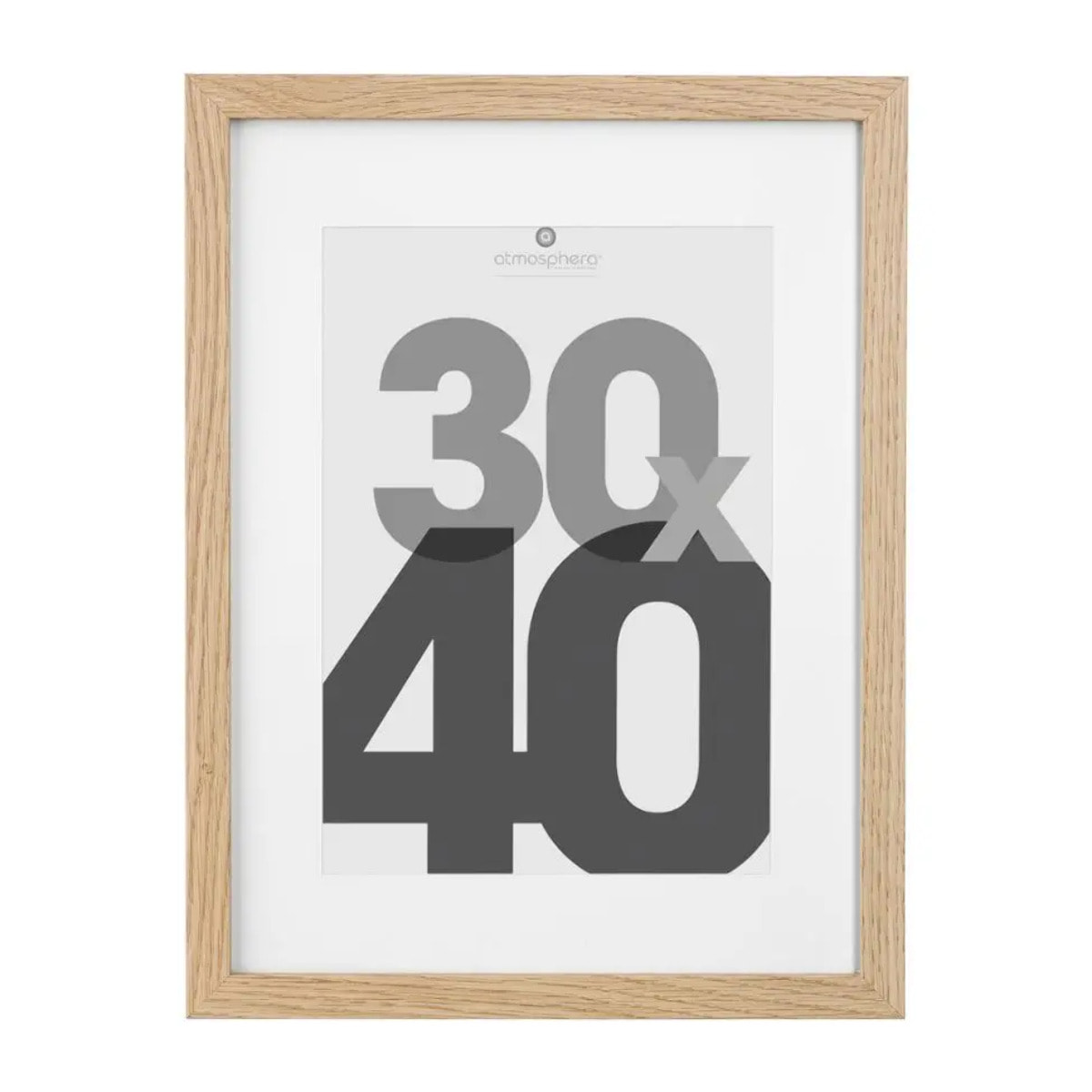 Cadre photo bois "Eva" bois 30x40cm