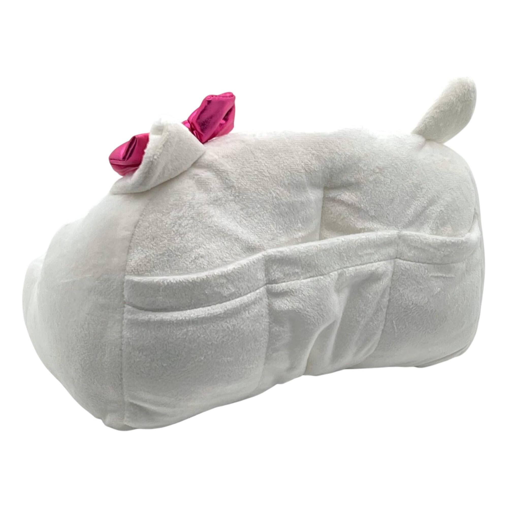 Well home - soporte de peluche para libros o tables en diseño de gato 30x20x20cm